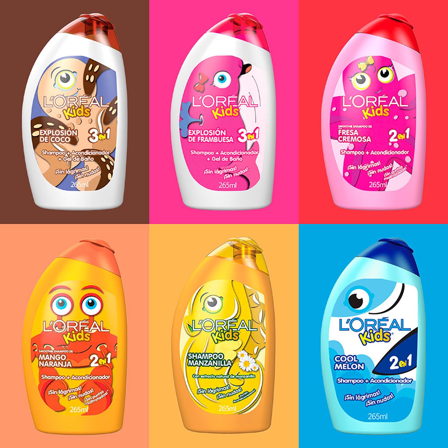 Loreal Kids Cool Melon Famila Shampoo